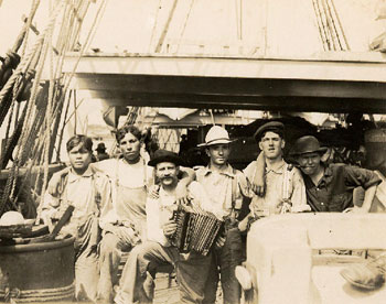 image of crew_with_accordian